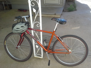 This bike is old and kind of ghetto and the gears don't work really superbly, but it works!